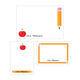 Apple and Pencil Border Post-it® Pack Image 3 of 3